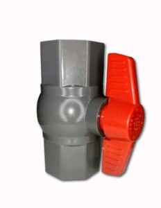 VALVULA BOLA 1-1/2X150# CPTA S/S PVC