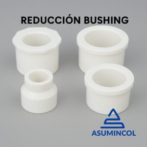 REDUCCION BUJE-BUSHING 2X1 PVC40 SXS