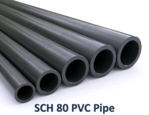 TUBERIA 6 PVC80X6.10