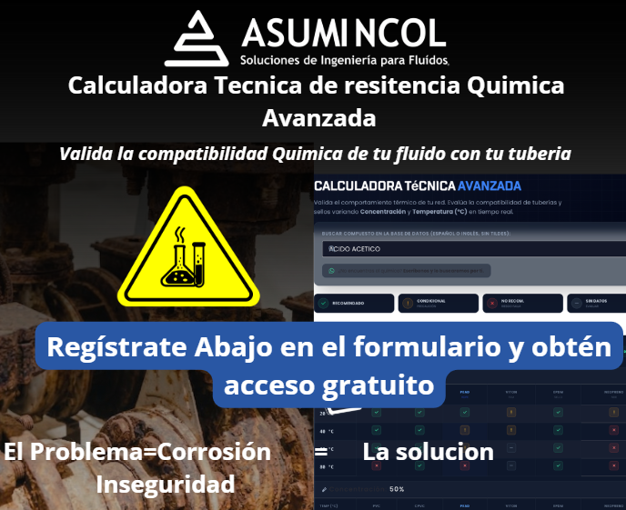 Calculadora de Resistencia Química Asumincol